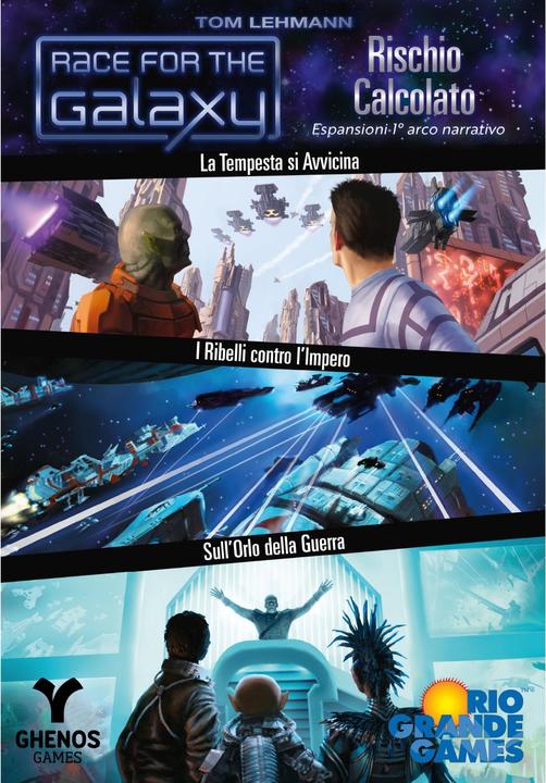 Actual product image Ghenos Games Race For The Galaxy - Calculated Risk