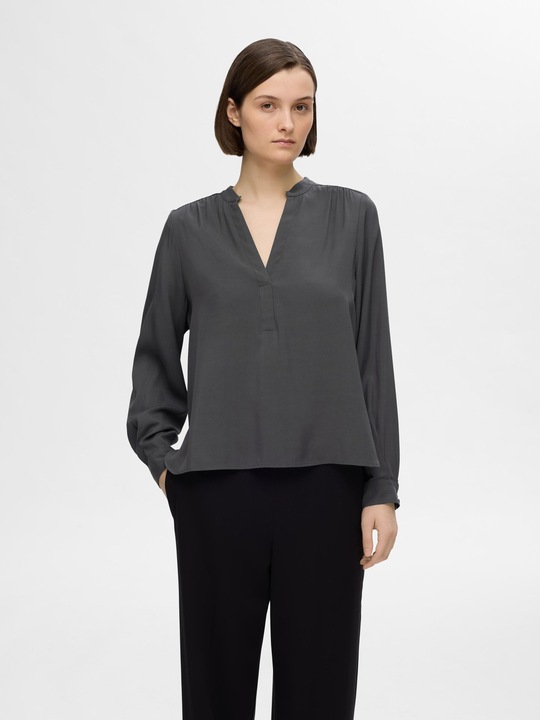 Produktbild Selected Femme Slfmaddi Ls V-Neck Top Noos (44)