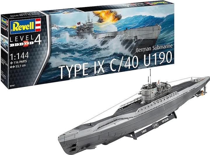 Revell German Submarine Type IX C/40 (U190)
