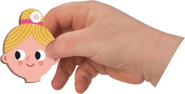 Actual product image Janod Magnetibook - Beroepen (English, French, German, Italian, 3 - 6 years)