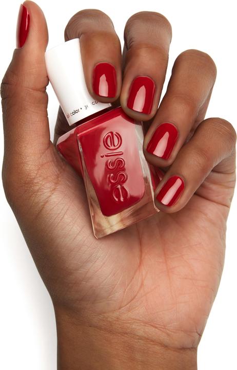Actual product image Essie Gel Couture (509 Paint The Gown Red, Gel-Effect Nail Polish)