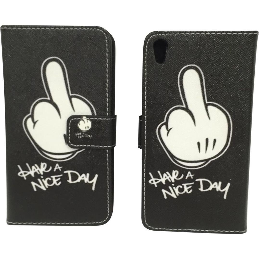 König Design Schutz Handy Hülle für Sony Xperia XA Case Cover Tasche Wallet Etui Handyhülle (Sony Xperia XA), Smartphone...