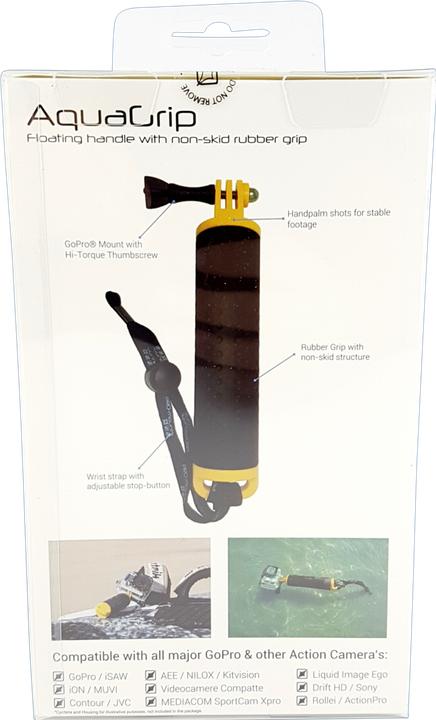 Actual product image PRO-mounts AquaGrip Yellow Handle for GoPro
