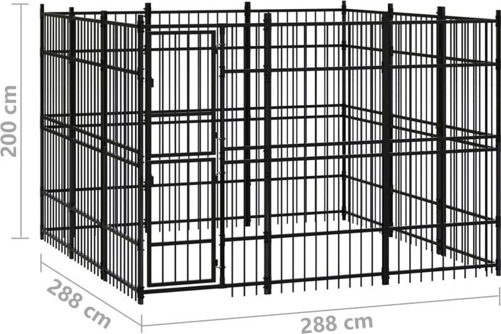Actual product image vidaXL Sancho (Dog kennel)