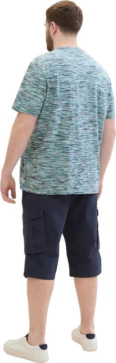 Image du produit Tom Tailor Bermuda voor heren, 34697 - Navy Geometric Structure, 46 (46)