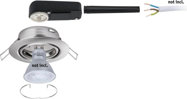 Produktbild Paulmann Einbauleuchte Base (GU10)