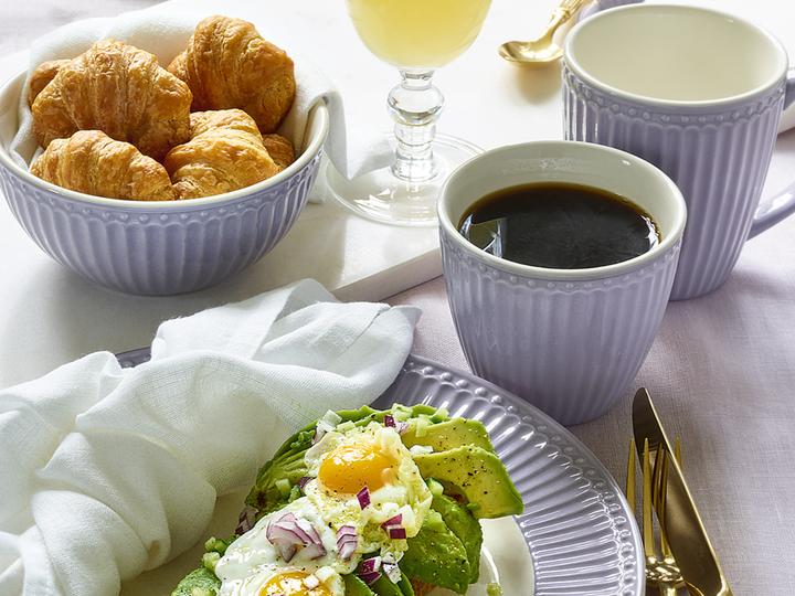 Produktbild Greengate Alice Eierbecher lavender 6,5 cm Set6 (6 x)