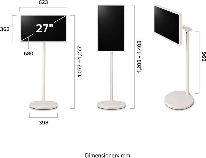 Immagine prodotto LG StanbyME 2 (27", LCD, LED, QHD, 2025)
