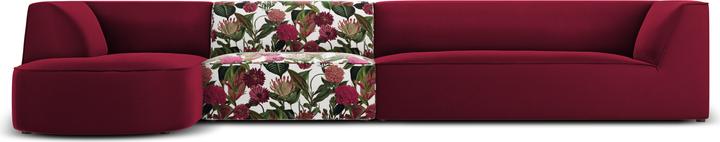 Red, Garden Rose Pattern