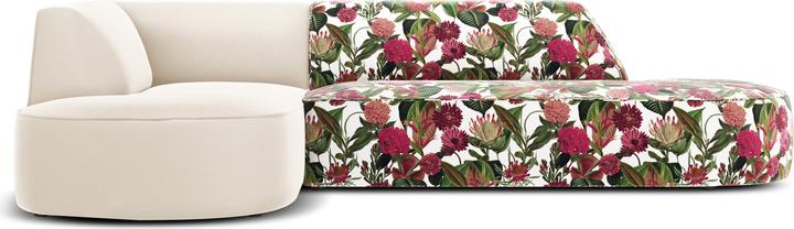 Beige, Garden Rose Pattern