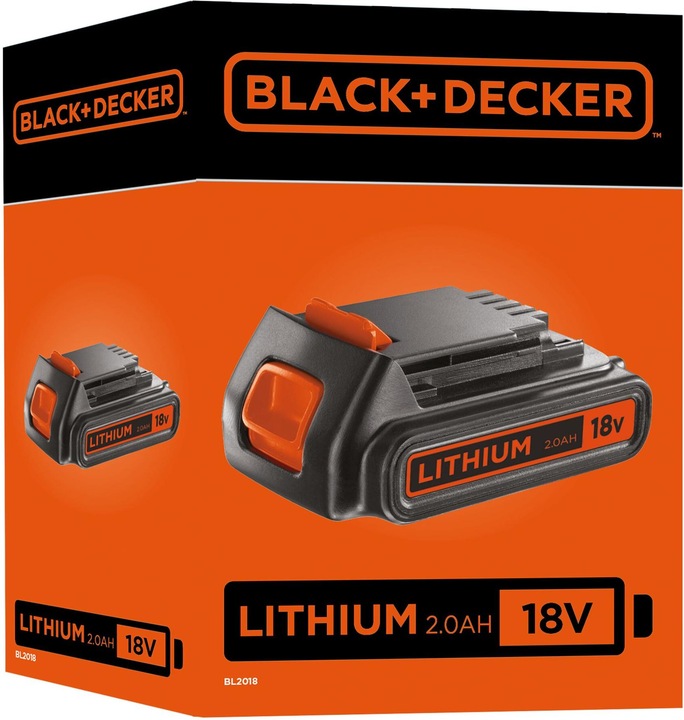 Actual product image Black & Decker 18V / 2.0Ah LiIon (18 V)