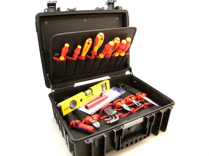 Produktbild Knipex Werkzeugkoffer „Robust23 Start" Elektro (24 Teile)