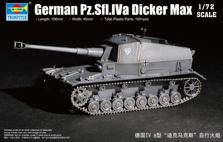 Produktbild Trumpeter German PZ.Sfl.Iva Dicker Max