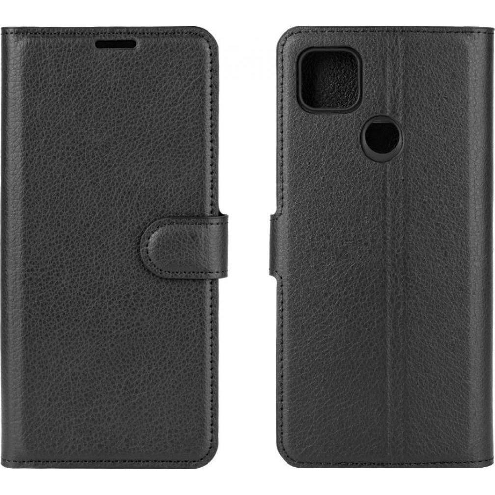 Thumbnail - Screenguard Xiaomi Redmi 9C Leather Guard Lederhülle (Xiaomi Redmi 9C), Smartphone Hülle, Schwarz