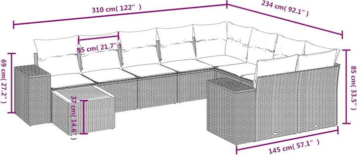Produktbild vidaXL Elian