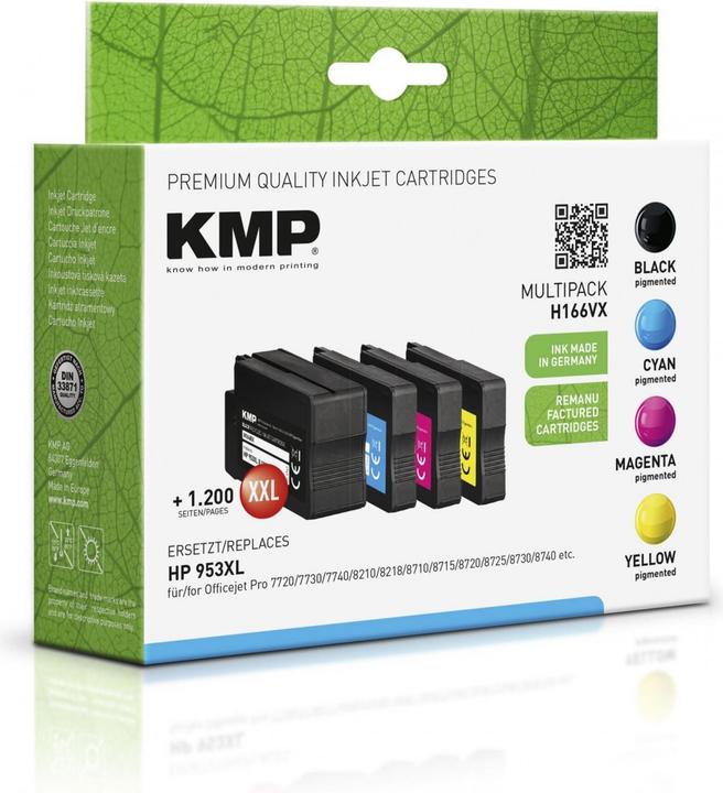Actual product image KMP H166VX (C, FC, M, Y)