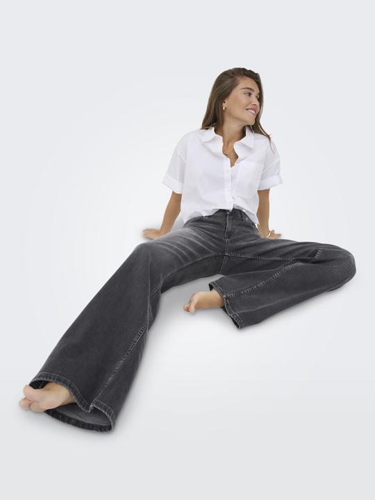 Produktbild Only ONLJULLES Niedrige Taille Gerade geschnitten Jeans Jeans mit weitem Bein (W31/L34)