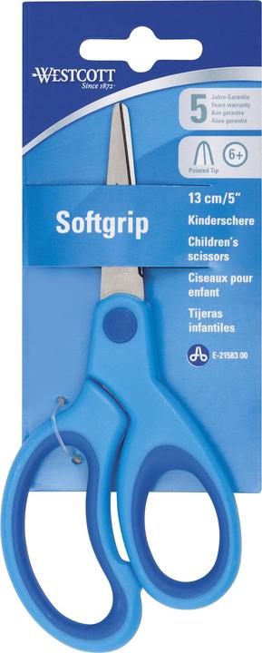 Produktbild Westcott Kinderschere Softgrip Kids (13 cm)
