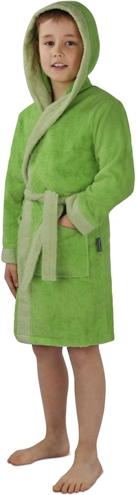 Produktbild Normani Frottee Kinderbademantel aus Bio-Baumwolle - 9705 (134, 140)
