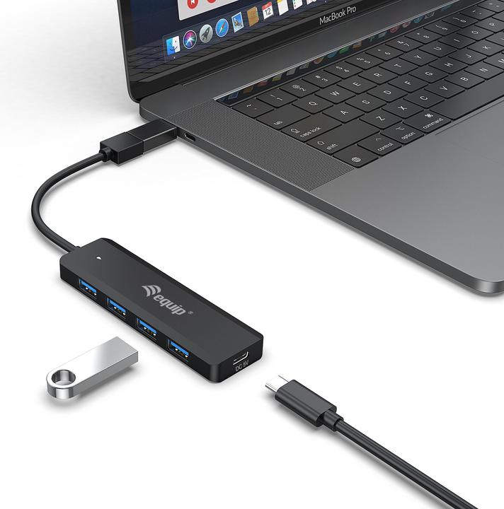 Produktbild equip USB 3.2 Gen 1 Hub (USB-A, USB-C, 5 Ports)