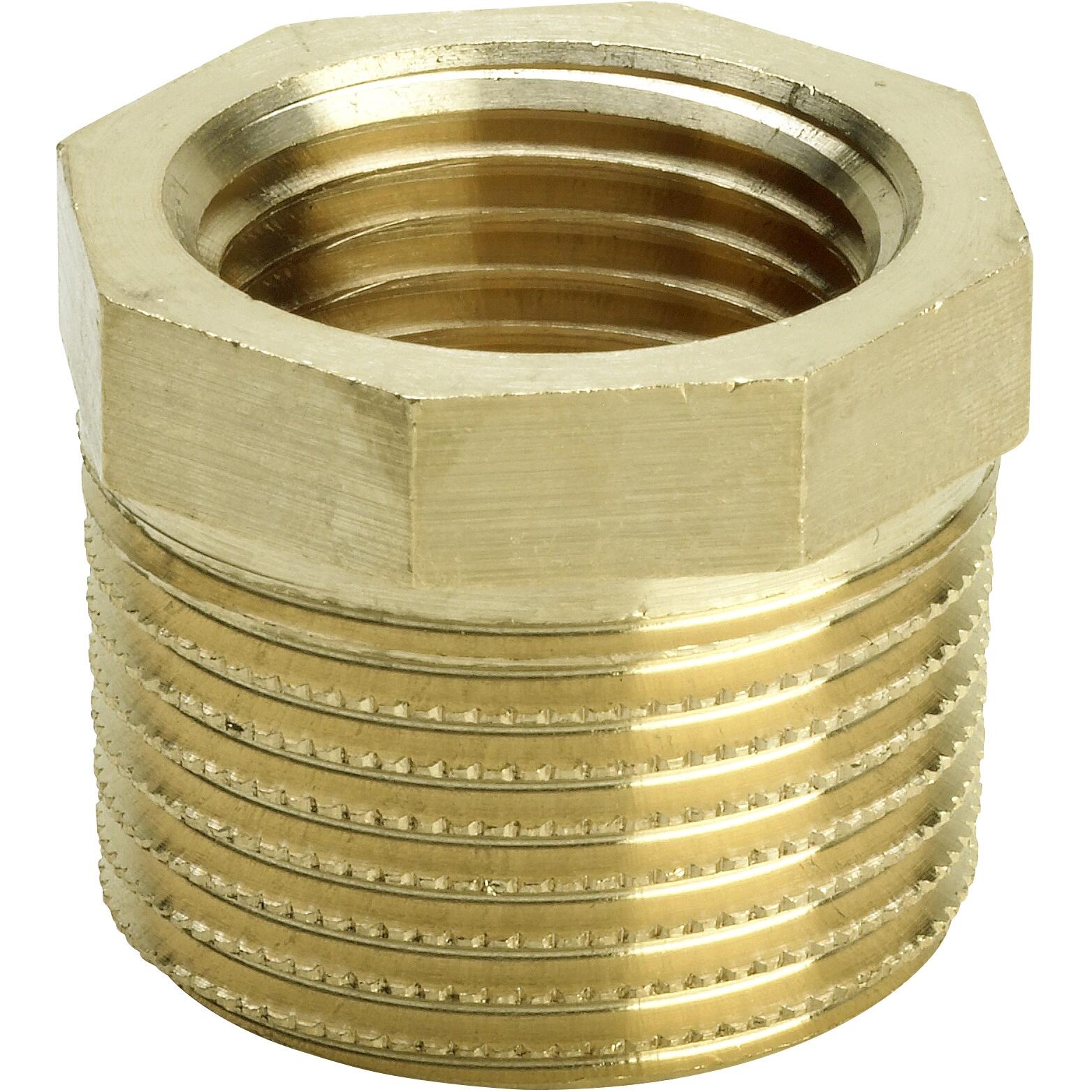 Viega, Rohrverbindungstechnik, Nippelmuffe 1 1/2""x1" rødgods (Rohrreduktion)