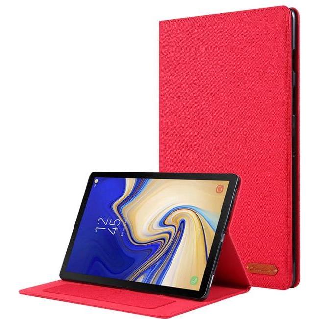 MU Classic Hülle aus Stoff/Kunstleder (Galaxy Tab S5e), Tablet Hülle, Rot