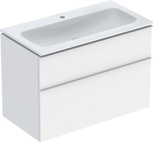 Produktbild Geberit iCon Set Möbelwaschtisch mit Unterschrank, 2 Schubladen, 90x63x48 cm, 502337