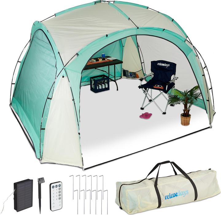 Produktbild Relaxdays Partyzelt (340 cm, 340 cm)