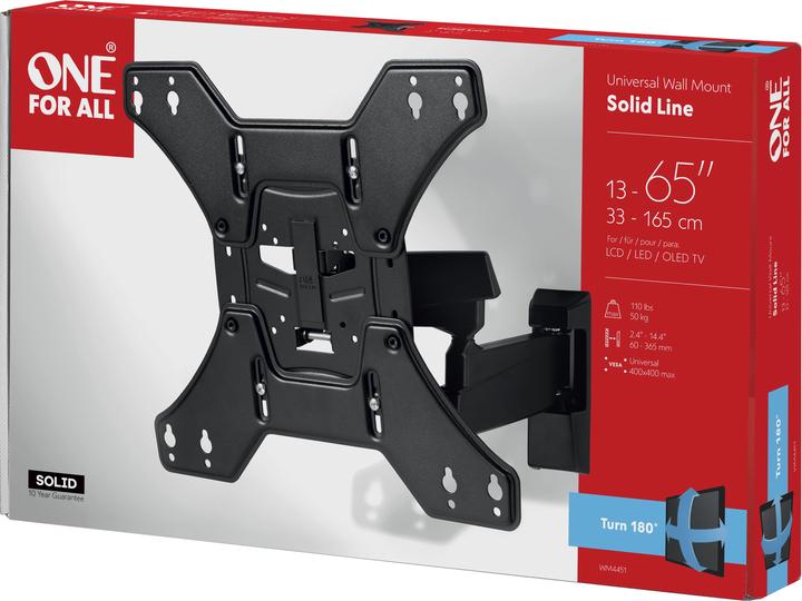 Produktbild One for All Solid WM4451 (Wand, 60", 50 kg)