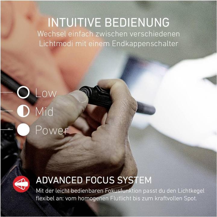 Produktbild Ledlenser P4R wiederaufladbar LED Inspection Taschenlampe (300) (14.20 cm, 300 lm)