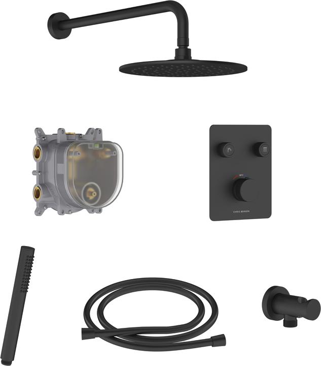 Chris Bergen Concealed shower system