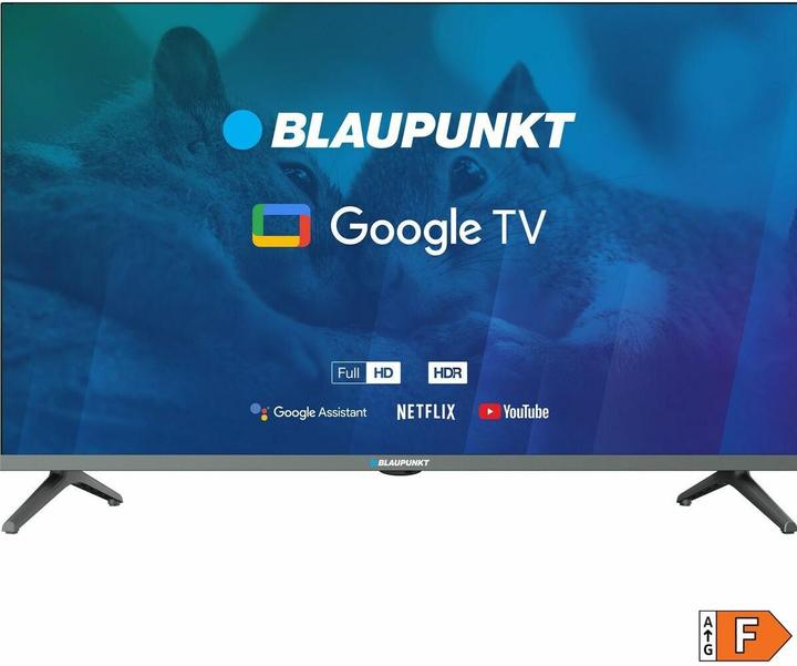Produktbild Blaupunkt TV 32 32FBG5000S Full HD LED GoogleTV Dolby Digital WiFi 2 4-5GHz BT schwarz (32", LCD, Full HD)