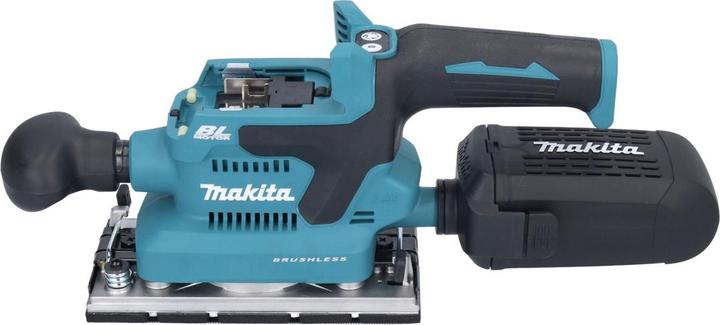 Actual product image Makita DBO 382 RGJ Battery orbital sander 18 V 93 x 185 mm Brushless + 2x rechargeable battery 6.0 Ah + (Sander, 200 W)