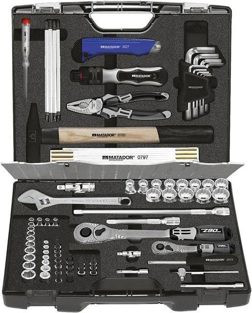 Actual product image Matador Tool set, ALLROUND, 6-kt. 1/4-1/2: 4-22 mm