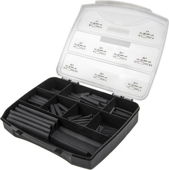 Actual product image HellermannTyton Shrink tubing assortment Schw (220 x)