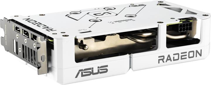 Actual product image ASUS DUAL-RX9060XT-16G-WHITE 16GB GDDR6 HDMI DP (16 GB)