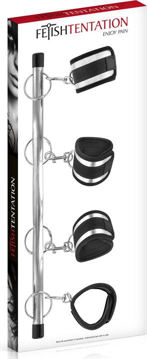 Image du produit Fetish Tentation Barre de soumission 4 menottes