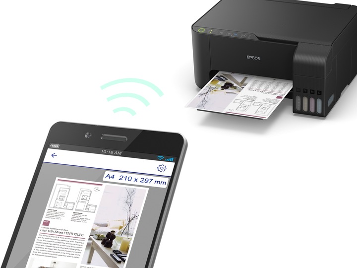 Actual product image Epson EcoTank ET-2712 (Ink, Colour)