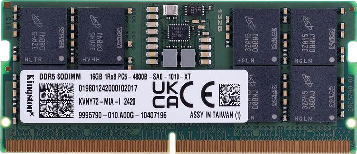 Produktbild Dell Mem Upg-16GB-1RX8 DDR5 SODIMM 4800MHz (1 x 16GB, 4800 MHz, DDR5-RAM, SO-DIMM)
