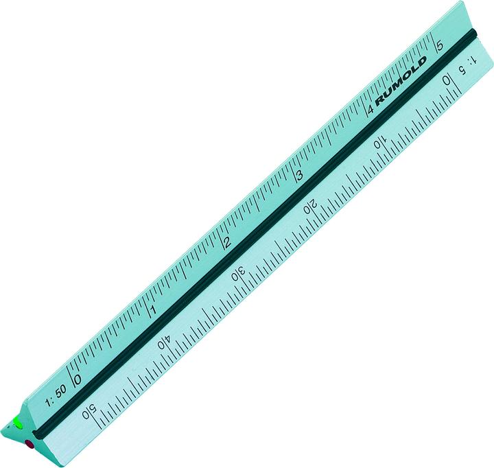 Image du produit Rumold Échelle triangulaire en aluminium 10cm (10 cm)
