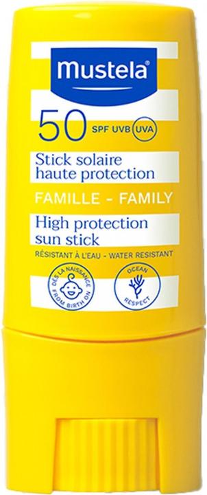 Immagine prodotto Mustela Mineral Sunscreen (Stick solare, SPF 50, 9 ml)