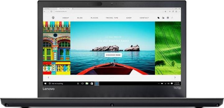 Actual product image Lenovo ThinkPad T470p (14", Intel Core i7-7700HQ, 16 GB, CH)