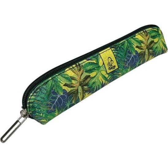 BEE, Astuccio, Mini astuccio per matite Foglie tropicali