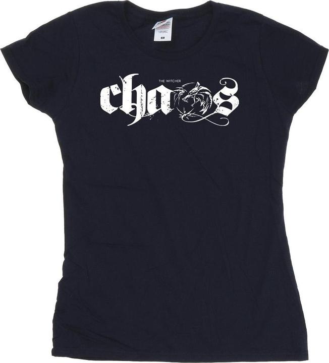 Actual product image Netflix Womens/Ladies The Witcher Chaos Cotton T-Shirt (L)