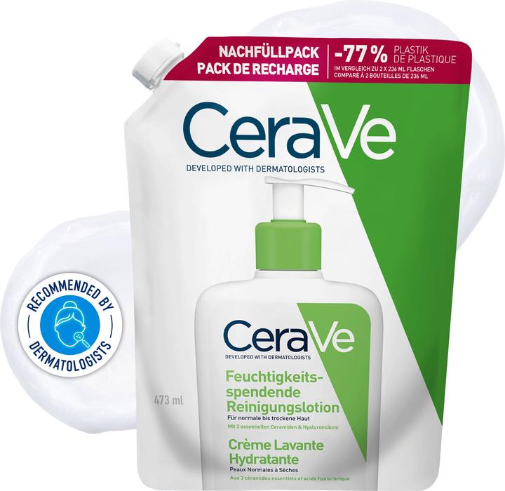 Produktbild CeraVe Hydra Cleans Refill (Reinigungslotion, 473 ml)
