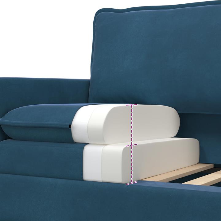 Produktbild vidaXL Modernes Sofa (2-Sitzer)