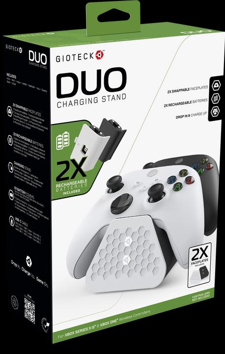 Gioteck Support de chargement duo (Xbox Series X, Xbox One S, Xbox Series S)