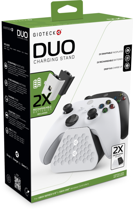 Gioteck Duo Charging Stand (Xbox Series X, Xbox One S, Xbox Series S)