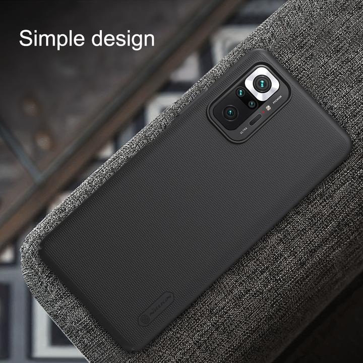 Image du produit Nillkin Super Frosted Shield case for Xiaomi Redmi Note 10 Pro/10 Pro Max (black) (Xiaomi Redmi Note 10 Pro, Xiaomi Redmi Note 10 Pro Max)