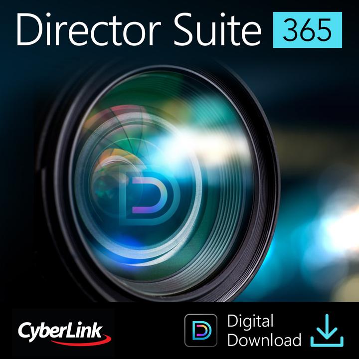 Actual product image CyberLink Director Suite 365 12Mo ESD (1 User, 1 Devices/Users, 12 months)